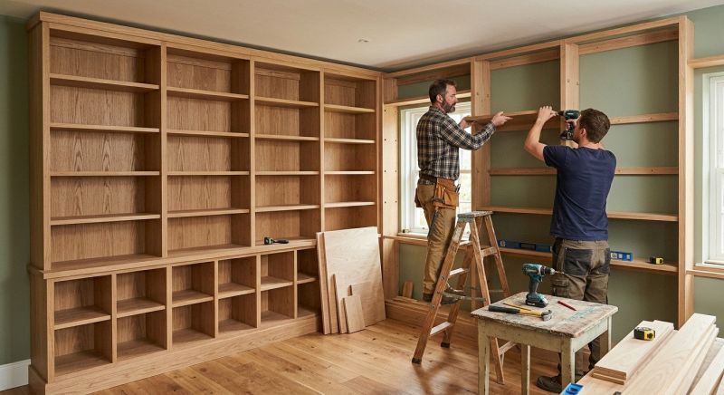 Built In Storage Installation in Durham, NC