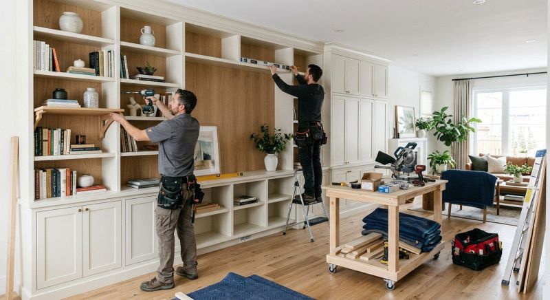 Custom Shelving Installation in Raleigh, NC